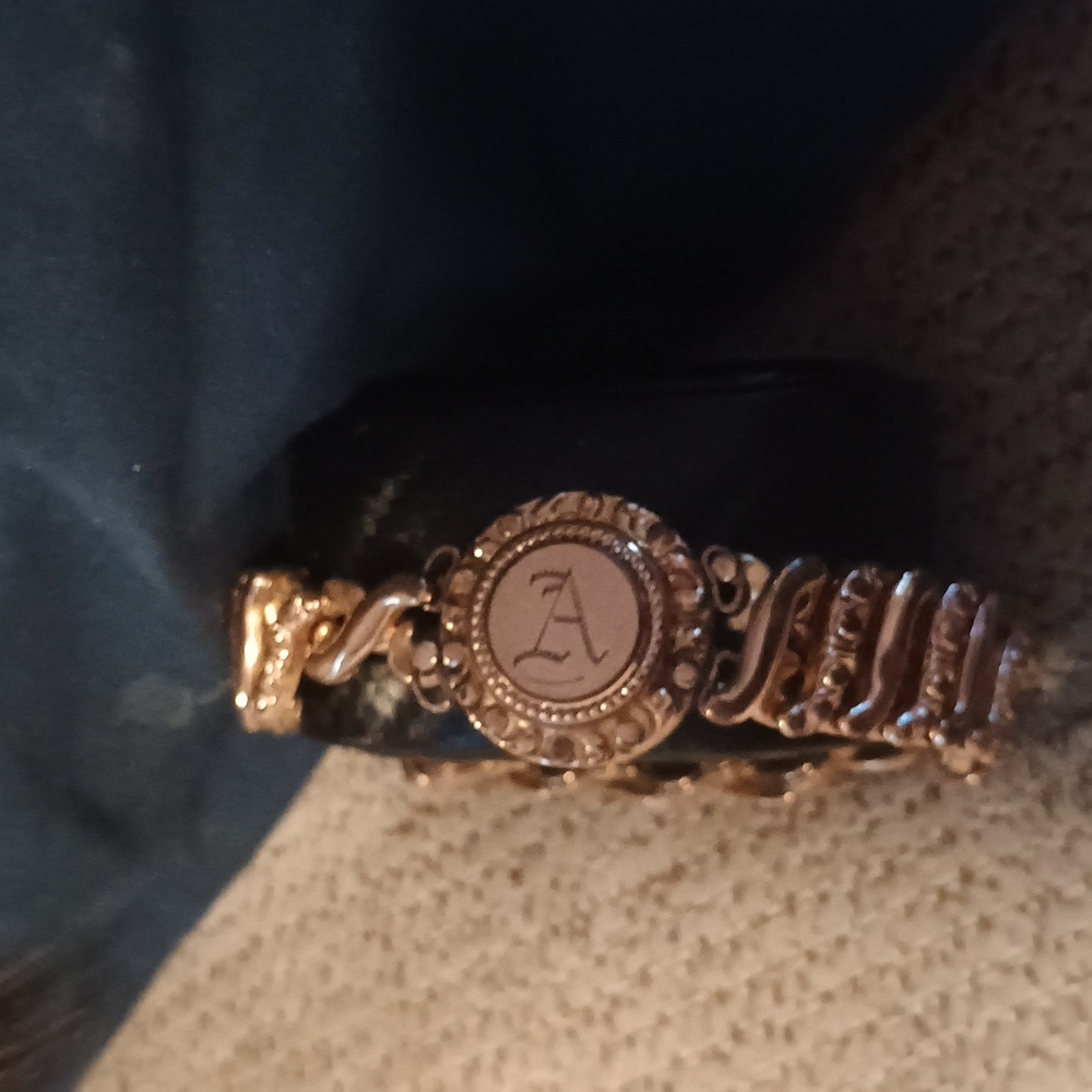 Gold and Black Bracelet